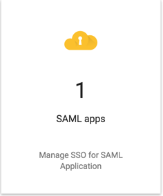 Google SAML Apps